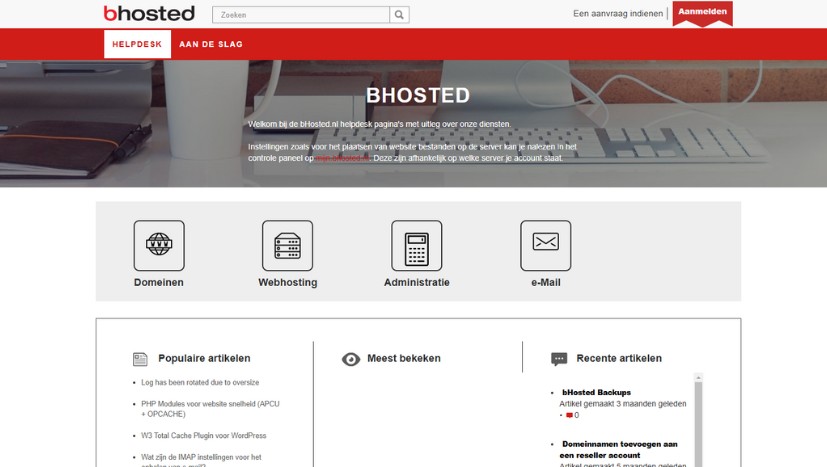 bhosted helpdesk