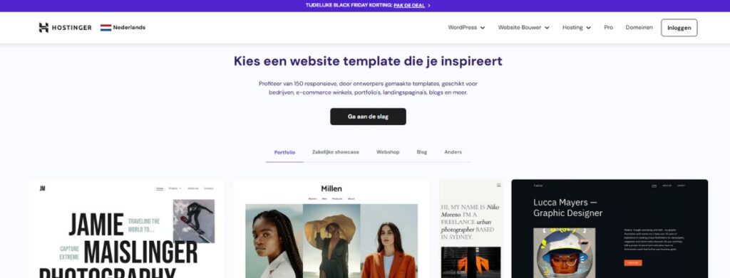 hostinger website maker