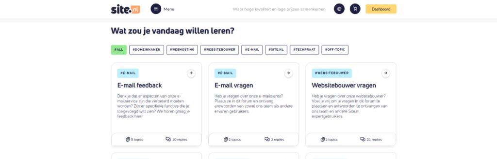 site.nl klantenforum