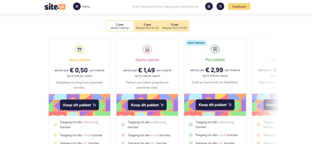 site.nl review aanbod