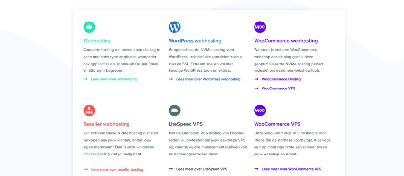 webhosting aanbod hoasted.com