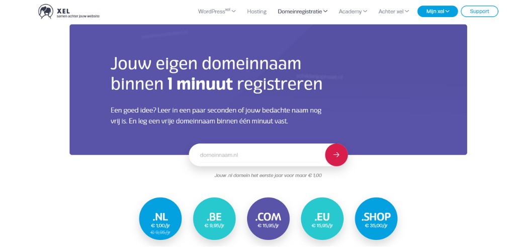 xel domeinnaam checken